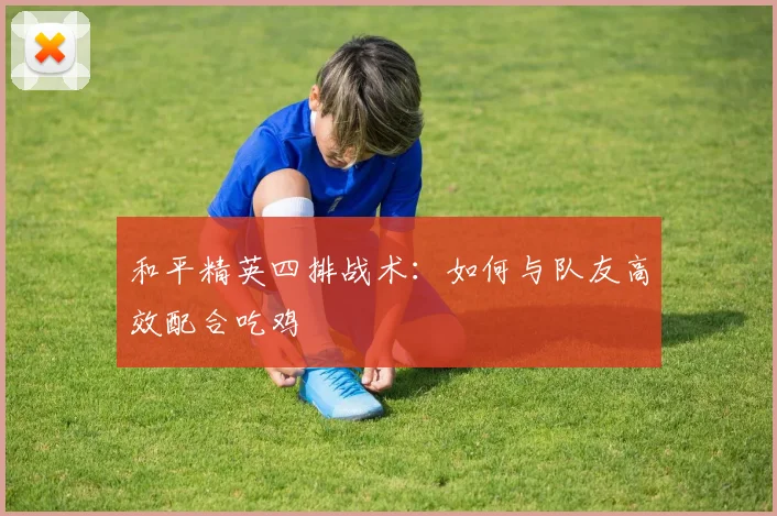 和平精英四排战术：如何与队友高效配合吃鸡